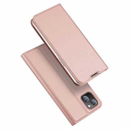 Dux Ducis Skin Pro - Futerał Z Klapką Do Apple Iphone 14 Plus Różowy