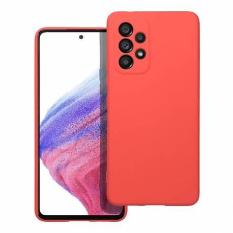 Futerał Forcell SILICONE LITE do SAMSUNG Galaxy A53 5G różowy