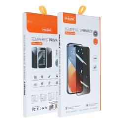 Szkło Hartowane 6D Pro Veason Privacy Glass - Do Iphone Xs Max / 11 Pro Max Czarny