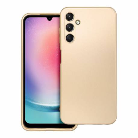 Futerał Metallic Do Samsung A25 5G Złoty