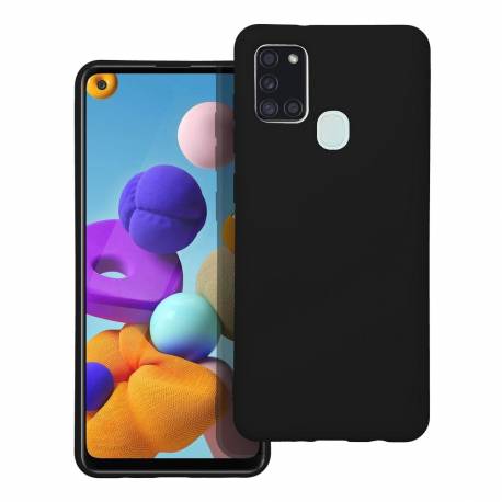 Futerał Forcell SILICONE LITE do SAMSUNG Galaxy A21S czarny