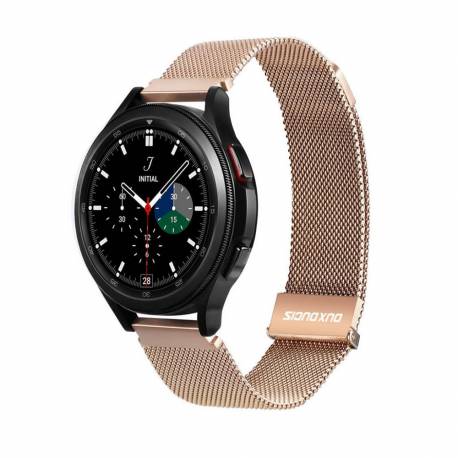 Dux Ducis Milanese - Pasek Magnetyczny Ze Stali Nierdzewnej Do Samsung Galaxy Watch / Huawei Watch / Honor Watch / Xiaomi Watch
