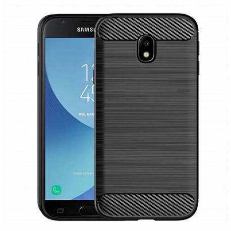 Futerał Carbon Do Samsung Galaxy J7 2016 Czarny