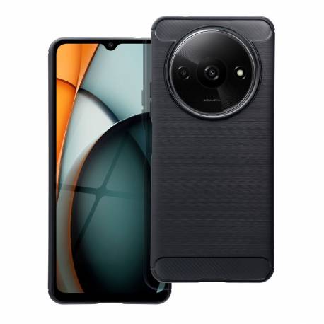 Futerał Carbon Do Xiaomi Redmi A3 4G Czarny