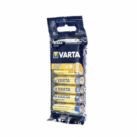 Bateria Alkaliczna Varta R3 (Aaa) 8 Szt. Longlife