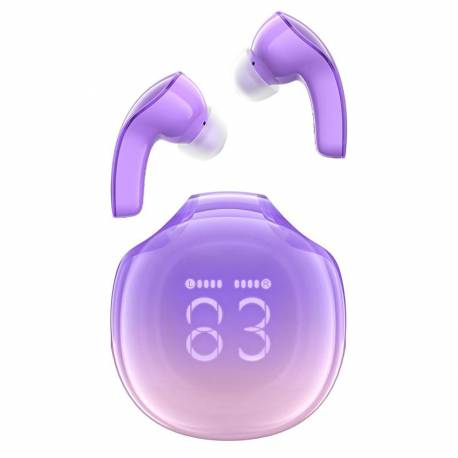 Słuchawki Bezprzewodowe Acefast T9 Bluetooth 5.3 Douszne - Fioletowe