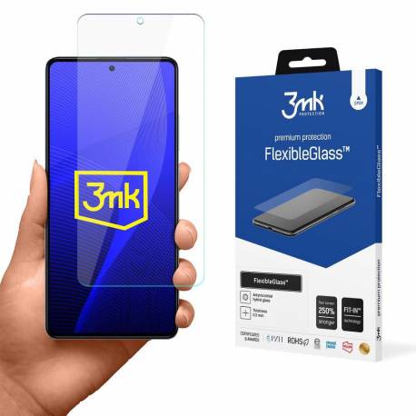 Szkło hartowane Xiaomi Redmi Note 12 5G / Poco X5 5G hybrydowe flexi 7H z serii 3mk FlexibleGlass
