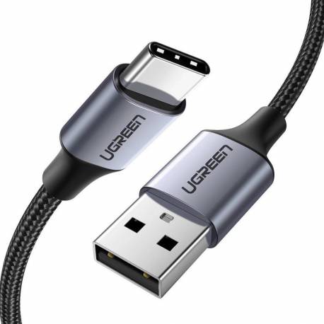 Ugreen Kabel Przewód Usb - Usb Typ C Quick Charge 3.0 3A 2M Szary (60128)