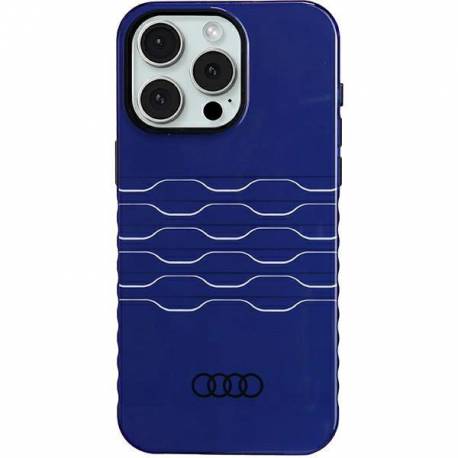 Etui Audi Iml Magsafe Na Iphone 15 Pro Max - Niebieskie