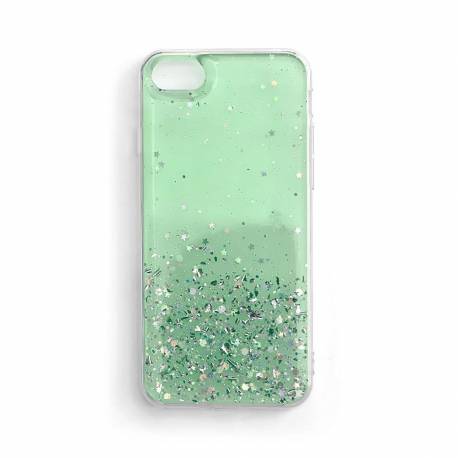 Wozinsky Star Glitter Błyszczące Etui Pokrowiec Z Brokatem Samsung Galaxy A72 4G Zielony