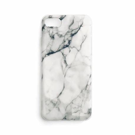 Wozinsky Marble Żelowe Etui Pokrowiec Marmur Samsung Galaxy A72 4G Biały