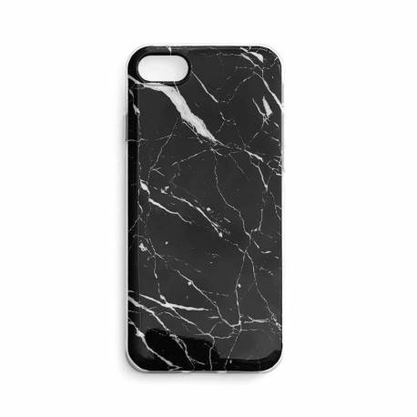 Wozinsky Marble Żelowe Etui Pokrowiec Marmur Samsung Galaxy A72 4G Czarny