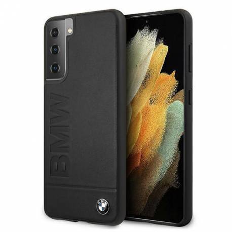 Etui Bmw Signature Logo Imprint Na Samsung Galaxy S21+ - Czarne