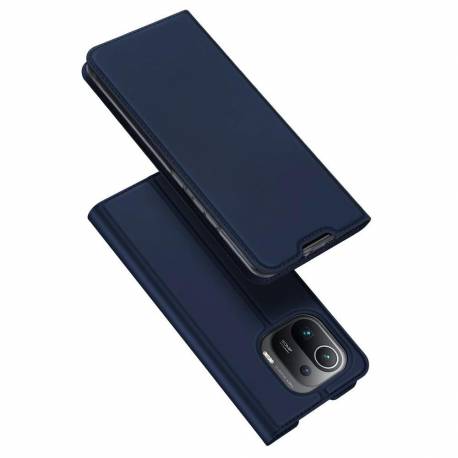 Dux Ducis Skin Pro Kabura Etui Pokrowiec Z Klapką Xiaomi Mi 11 Pro Niebieski