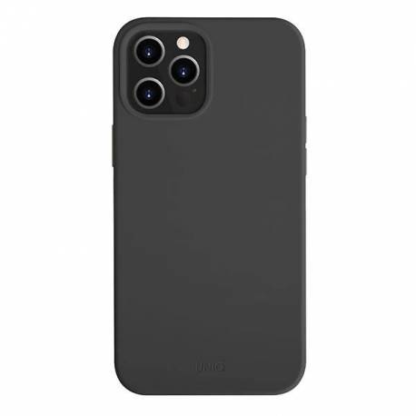 Etui Uniq Lino Hue Na Iphone 12 Pro Max - Czarne