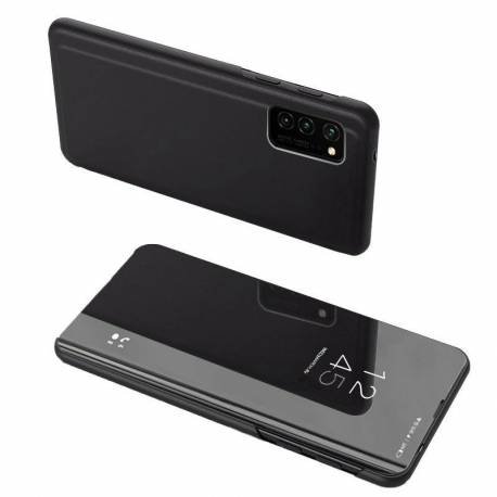 Clear View Case Futerał Etui Z Klapką Samsung Galaxy A72 4G Czarny