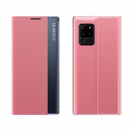New Sleep Case Pokrowiec Etui Z Klapką Z Funkcją Podstawki Samsung Galaxy A72 4G Różowy