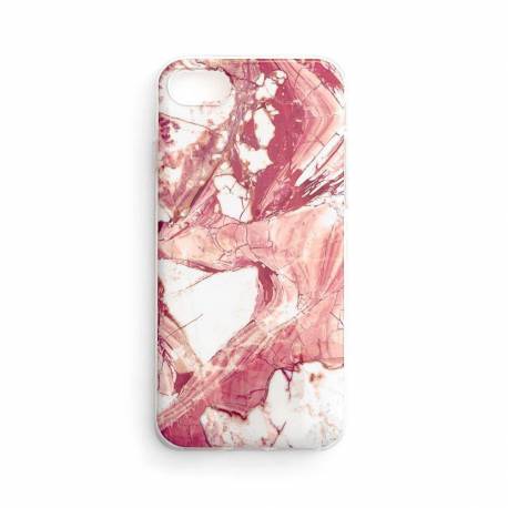 Wozinsky Marble Żelowe Etui Pokrowiec Marmur Samsung Galaxy A42 5G Różowy