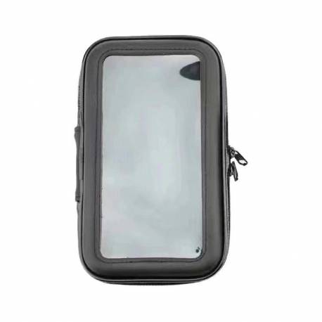 Rowerowy Wodoodporny Motocyklowy Uchwyt Torba Sakwa Na Telefon Na Kierownicę Xl (Max Wymiar Telefonu: 165 Mm X 80 Mm) Czarny (Be