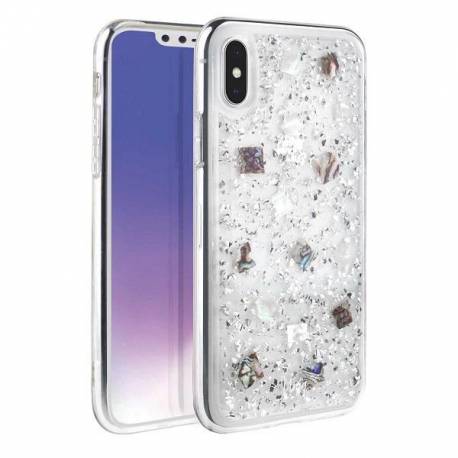Etui Uniq Lumence Clear Na Iphone Xs Max - Srebrne