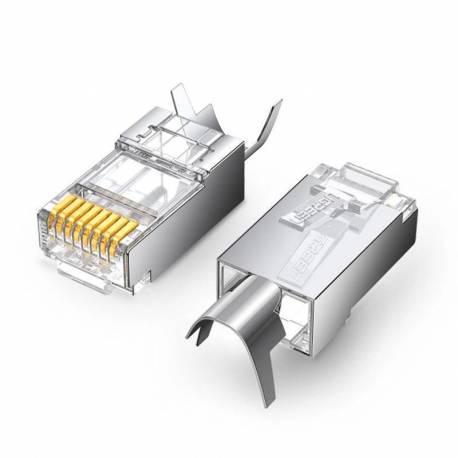 Ugreen 10X Modularny Wtyk Wtyczka Rj45 8P8C Cat 6A / 7 (70316)