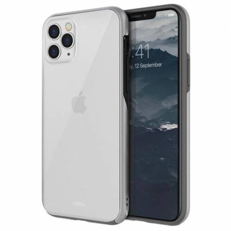 Etui Uniq Vesto Hue Na Iphone 11 Pro Max - Przezroczysto-Srebrne