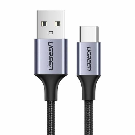 Ugreen Kabel Przewód Usb - Usb Typ C Quick Charge 3.0 3A 0,5M Szary (60125)