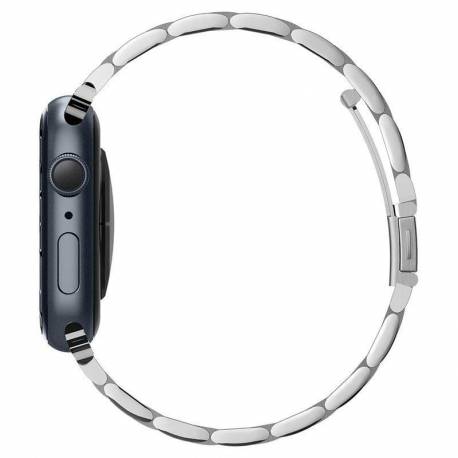 Pasek Spigen Modern Fit Band Na Apple Watch 4/5/6/7/8/se (38/40/41 Mm) - Srebrny