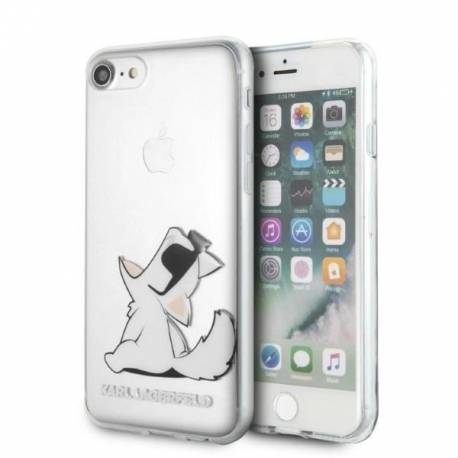 Etui Karl Lagerfeld Choupette Fun Na Iphone 7 / 8 / Se 2020 / Se 2022 - Przezroczyste