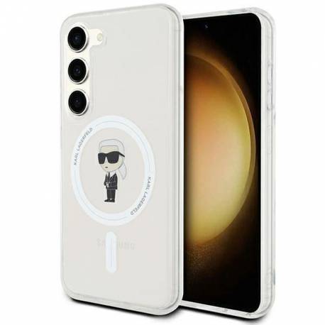 Etui Karl Lagerfeld Iml Ikonik Magsafe Na Samsung Galaxy S23 - Przezroczyste