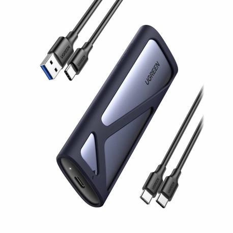 Ugreen Kieszeń Na Dysk Ssd M.2 Obudowa Dysku Usb 3.2 Gen 2 (Superspeed Usb 10 Gbps) Szary (Cm400 90264)