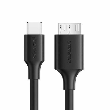 Ugreen Kabel Przewod Usb Typ C - Micro Usb Typ B Superspeed 3.0 1M Czarny (Us312 20103)
