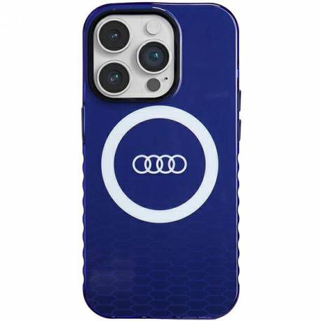 Etui Audi Iml Big Logo Magsafe Na Iphone 14 Pro - Niebieskie