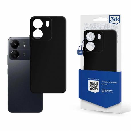 Etui 3Mk Matt Case Na Xiaomi Redmi 13C / Poco C65 - Czarne