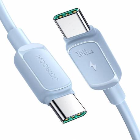 Kabel USB C - USB C 100W 1,2 m Joyroom S-CC100A14 – niebieski