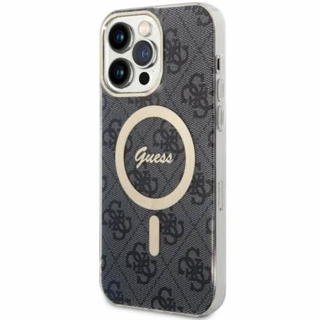 Etui Guess 4G Magsafe Na Iphone 14 Pro Max - Czarne