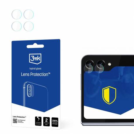 Szkło Na Aparat 3Mk Lens Protection™ Hybrydowe Na Samsung Galaxy Z Flip 5 (Front)