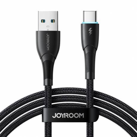 Kabel Joyroom Starry Series Sa32-Ac3 3A Usb-A / Usb-C 1M - Czarny