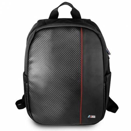 Plecak Bmw Carbon Red Stripe Na Laptopa 16'' - Czarny