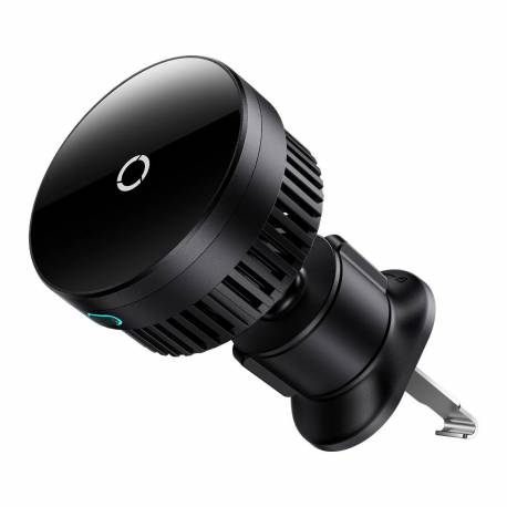 Uchwyt Samochodowy Baseus Magpro Series Z Ładowarką Indukcyjną 15W Na Kratkę Nawiewu - Czarny