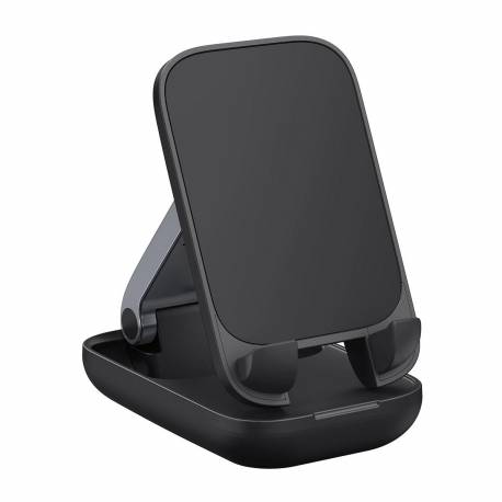 Regulowany Stojak Na Telefon Baseus Seashell Series - Czarny