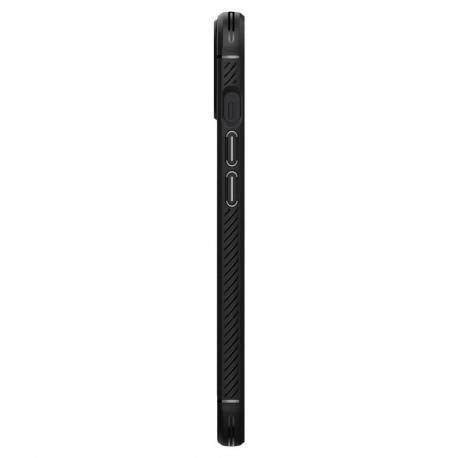Spigen Rugged Armor etui pokrowiec do iPhone 13 pancerna obudowa czarny matowy