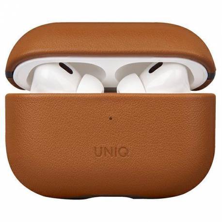 Etui Uniq Terra Genuine Leather Na Airpods Pro 2 - Brązowe