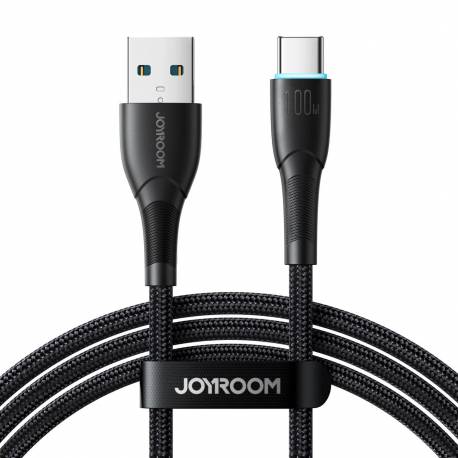 Kabel Joyroom Starry Series Sa32-Ac6 100W Usb-A / Usb-C 1M - Czarny