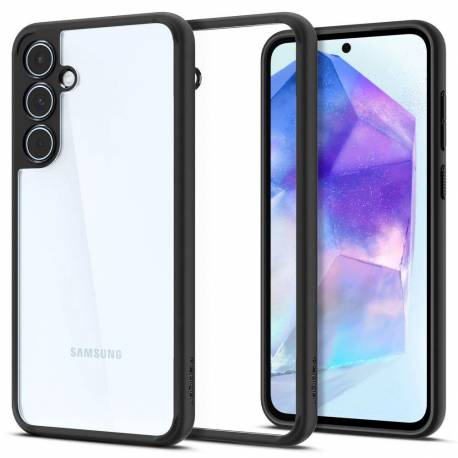 Etui Spigen Ultra Hybrid Na Samsung Galaxy A55 5G - Czarny Mat