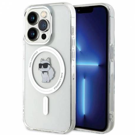 Etui Karl Lagerfeld Iml Choupette Magsafe Na Iphone 15 Pro - Przezroczyste