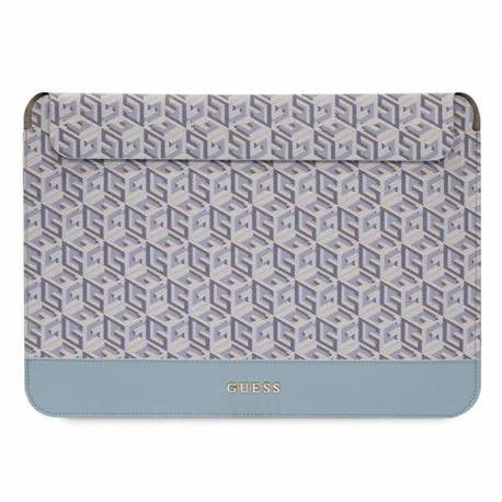 Etui Guess Gcube Stripes Na Laptopa 14'' - Niebieskie