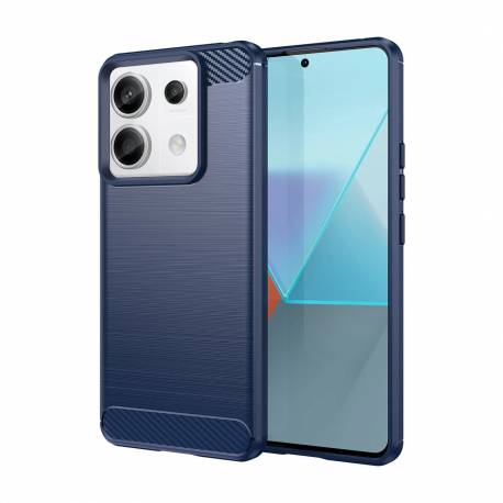 Etui Carbon Case Do Xiaomi Redmi Note 13 Pro - Niebieskie