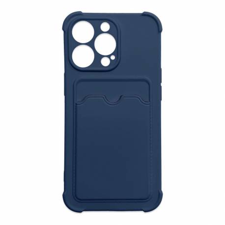 Card Armor Case etui pokrowiec do Xiaomi Redmi 10X 4G / Xiaomi Redmi Note 9 portfel na kartę silikonowe pancerne etui Air Bag gr