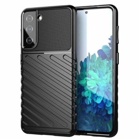 Thunder Case Etui Samsung Galaxy A14 5G Silikonowy Pancerny Pokrowiec Czarne